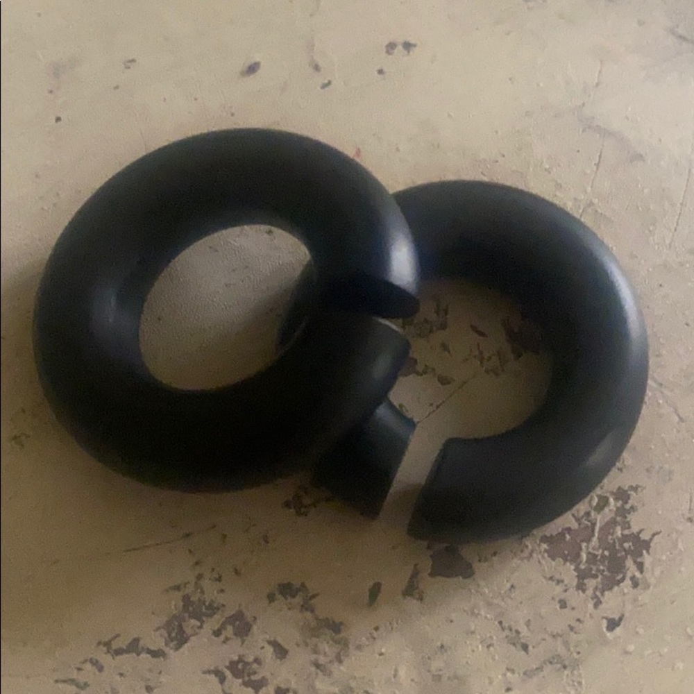 1/2 inch dark wood gauge hoops